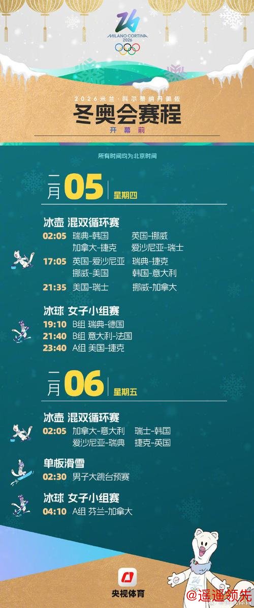 皇冠足球网 将产生116金 米兰冬奥会赛程日历一键收藏
